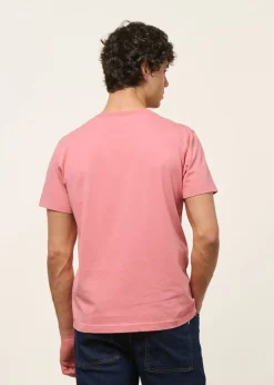 T-shirt en coton bio | vieux rose