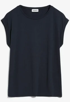 T-shirt en tencel et coton bio | marine "jilaana night sky"