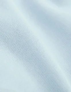 T-shirt manches courtes en coton bio | bleu 