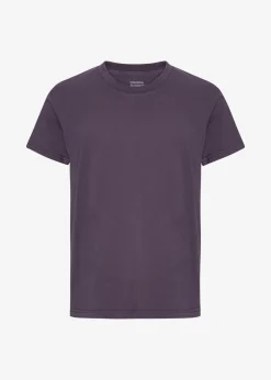 T-shirt manches courtes en coton bio | violet 