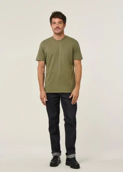 T-shirt manches courtes en coton bio | vert 
