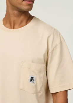T-shirt oversize en coton bio | beige "t-shirt japo25 creme - cream"