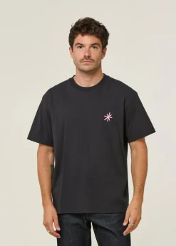 T-shirt oversize en coton bio | noir 