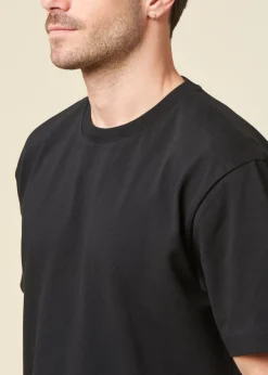T-shirt oversize en coton bio | noir