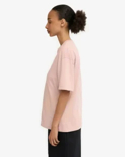 T-shirt oversize en coton bio | rose 