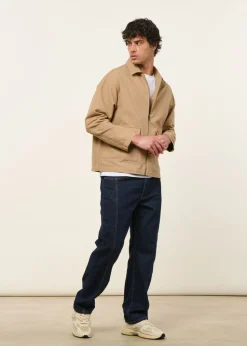 Veste canva en coton bio | beige "jacket barry dreamers"
