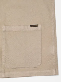 Veste de travail en coton bio | taupe 