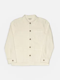 Veste en coton bio | écru "barney worker jacket"