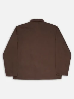 Veste en coton bio | marron 
