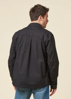 Veste ripstop en coton biologique | noir 